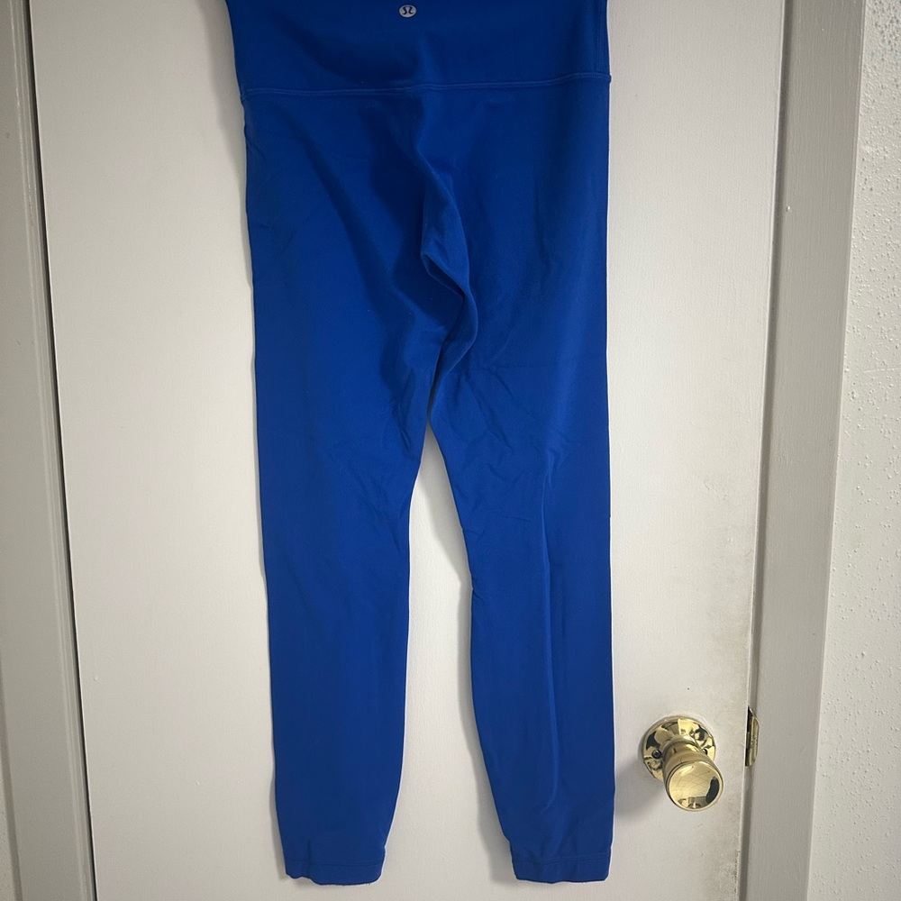 Lululemon Athletica Vibrant Blue Leggings